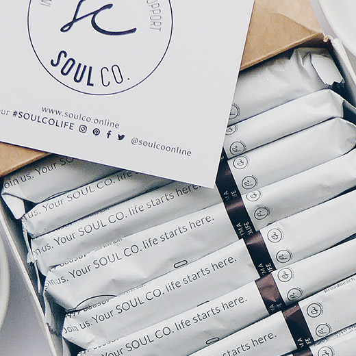 Monthly subscription of Soul Co.'s plant-based protein bars